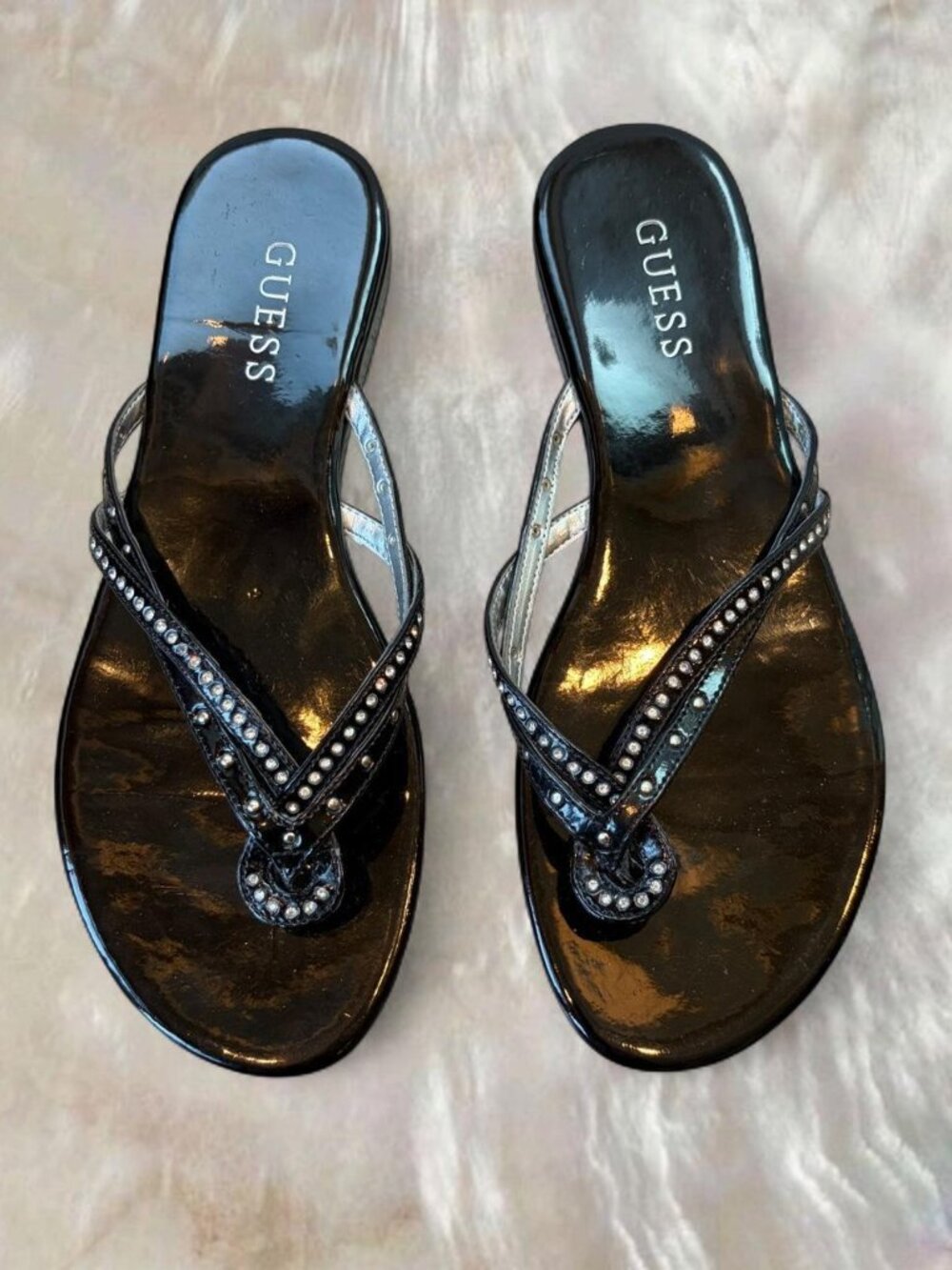Guess Rhinestone/Studded Sandals